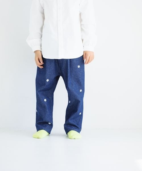 LOWRYS FARM(ローリーズファーム)の「シシュウイージーパンツ 179996(その他パンツ・キッズ・ブルー/アイボリー/ネイビー・110cm/120cm/130cm/140cm/150cm)」の12枚目の写真