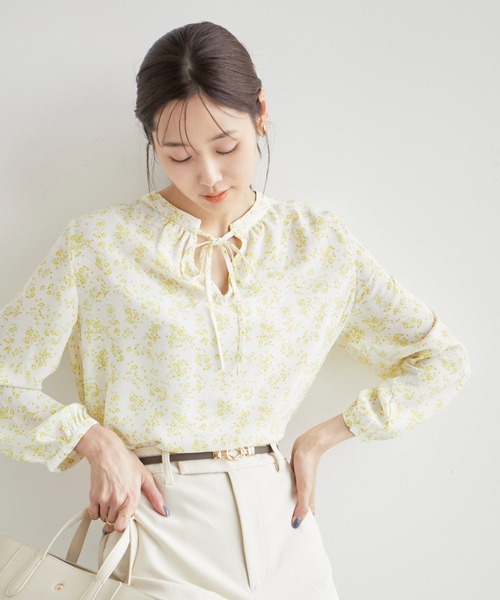 セール】前後2wayスタンドブラウス（シャツ/ブラウス）｜ROPE' PICNIC