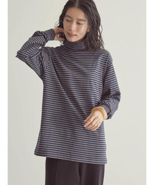 AMERICAN HOLIC（アメリカンホリック）の「タートルボーダーカットプルオーバー2（Tシャツ/カットソー・レディース・ブルー系その他2/グレー系その他2・L/M）」の17枚目の写真