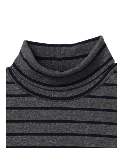 AMERICAN HOLIC（アメリカンホリック）の「タートルボーダーカットプルオーバー2（Tシャツ/カットソー・レディース・ブルー系その他2/グレー系その他2・L/M）」の6枚目の写真