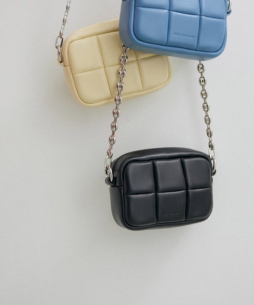 ADD CULUMN（アドカラム）の「【WEB限定】【ADD CULUMN】PUFF-CROSSBODY CS（ショルダーバッグ・レディース・ホワイト/クリーム/ブルー/ブラック・FREE）」の3枚目の写真