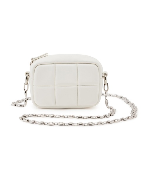 ADD CULUMN（アドカラム）の「【WEB限定】【ADD CULUMN】PUFF-CROSSBODY CS（ショルダーバッグ・レディース・ホワイト/クリーム/ブルー/ブラック・FREE）」の22枚目の写真