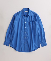 オーバーサイズ ステイカラー シャツ/黄ばみ軽減