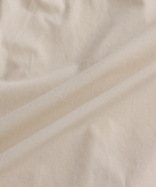 ADAM ET ROPE'（アダムエロペ）の「オーバーサイズ ステイカラー シャツ/黄ばみ軽減（シャツ/ブラウス・メンズ・ホワイト/キナリ/ブルー系その他5・S/M/L）」の21枚目の写真