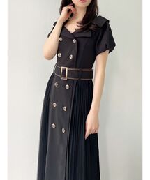 RESEXXY | ワイドラペルトレンチワンピース(ワンピース)