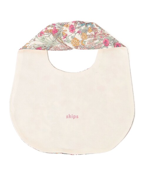 SHIPS(シップス)の「SHIPS KIDS:フラワー リバーシブル スタイ(スタイ/よだれかけ・キッズ・ピンク/イエロー・ONE SIZE)」の3枚目の写真