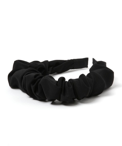 GLOBAL WORK（グローバルワーク）の「シャーリングカチューシャ/185893（カチューシャ・キッズ・ブラック/オフホワイト・FREE）」の2枚目の写真