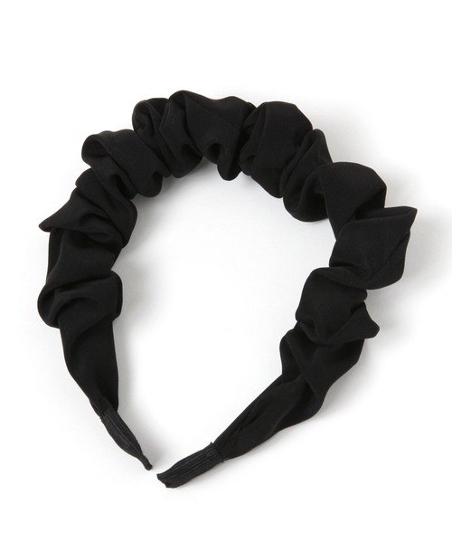 GLOBAL WORK（グローバルワーク）の「シャーリングカチューシャ/185893（カチューシャ・キッズ・ブラック/オフホワイト・FREE）」の5枚目の写真