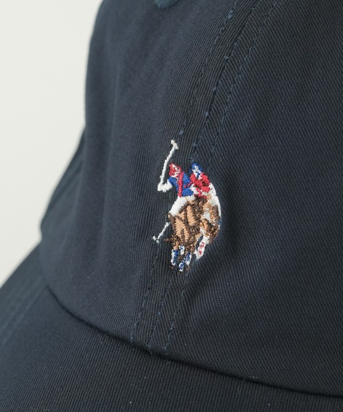 U.S. POLO ASSN.（ユーエスポロアッスン）の「【KIDS】【U.S. POLO ASSN/ユーエスポロアッスン】ワンポイント刺繍ツイルキャップ2（キャップ・キッズ・ネイビー/ベージュ/オフホワイト・ONE SIZE）」の8枚目の写真