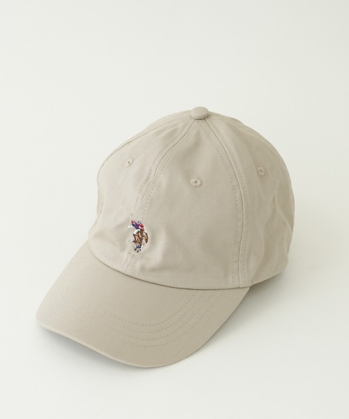 U.S. POLO ASSN.（ユーエスポロアッスン）の「【KIDS】【U.S. POLO ASSN/ユーエスポロアッスン】ワンポイント刺繍ツイルキャップ2（キャップ・キッズ・ネイビー/ベージュ/オフホワイト・ONE SIZE）」の9枚目の写真