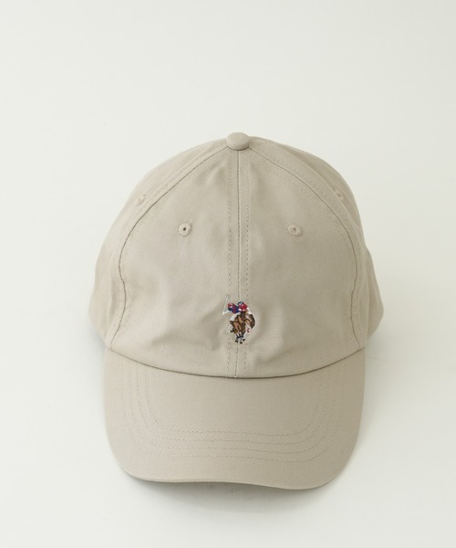 U.S. POLO ASSN.（ユーエスポロアッスン）の「【KIDS】【U.S. POLO ASSN/ユーエスポロアッスン】ワンポイント刺繍ツイルキャップ2（キャップ・キッズ・ネイビー/ベージュ/オフホワイト・ONE SIZE）」の10枚目の写真