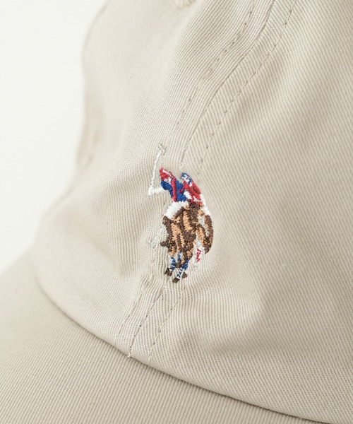 U.S. POLO ASSN.（ユーエスポロアッスン）の「【KIDS】【U.S. POLO ASSN/ユーエスポロアッスン】ワンポイント刺繍ツイルキャップ2（キャップ・キッズ・ネイビー/ベージュ/オフホワイト・ONE SIZE）」の17枚目の写真