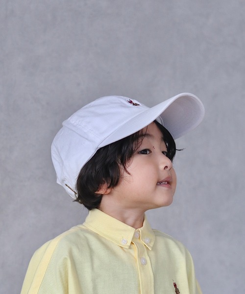 U.S. POLO ASSN.（ユーエスポロアッスン）の「【KIDS】【U.S. POLO ASSN/ユーエスポロアッスン】ワンポイント刺繍ツイルキャップ2（キャップ・キッズ・ネイビー/ベージュ/オフホワイト・ONE SIZE）」の19枚目の写真