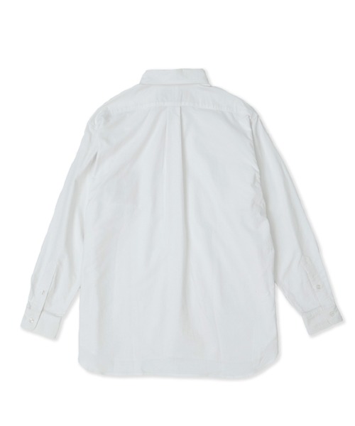 UNIVERSAL OVERALL(ユニバーサルオーバーオール)の「バンドカラー 長袖コットンシャツ /BD SHIRT L/S(シャツ/ブラウス・メンズ・サックスブルー/ホワイト・S/L/M/XL)」の4枚目の写真