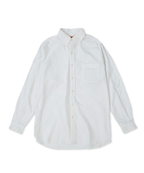 UNIVERSAL OVERALL(ユニバーサルオーバーオール)の「バンドカラー 長袖コットンシャツ /BD SHIRT L/S(シャツ/ブラウス・メンズ・サックスブルー/ホワイト・S/L/M/XL)」の11枚目の写真