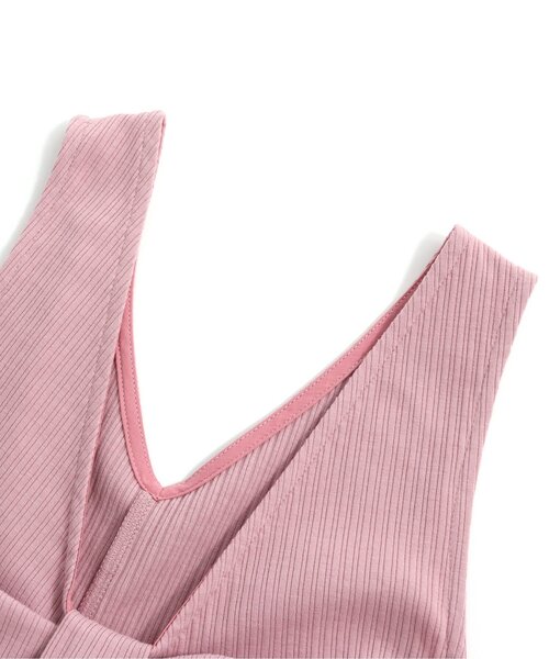 BREEZE（ブリーズ）の「リブオールインワン（つなぎ/オールインワン・キッズ・ピンク/チャコール/ベージュ・100/120/110/140/80/130/90）」の22枚目の写真
