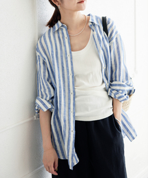 SLOBE IENA | European Linen レギュラーシャツ(シャツ/ブラウス)