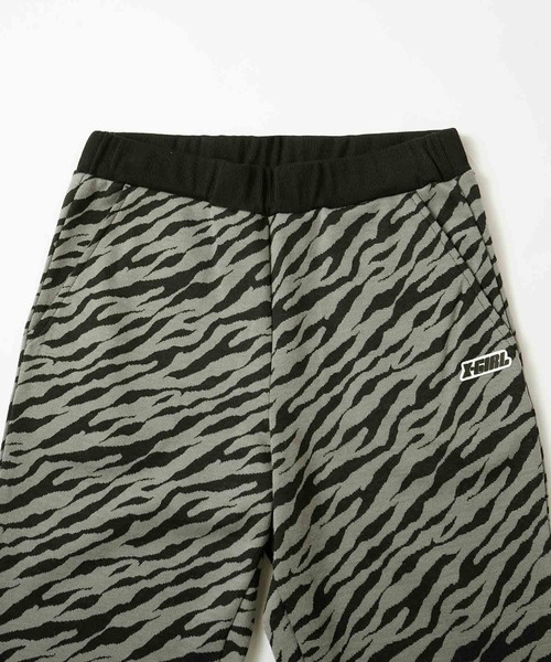 X-girl（エックスガール）の「ZEBRA PATTERN FLARE PANTS（その他パンツ・レディース・グレー/ブルー/ブラック・S/M）」の19枚目の写真