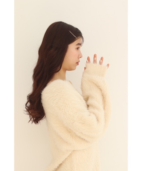 muguet（ミュゲ）の「shell button shgaggy mini op（カーディガン/ボレロ・レディース・ピンクベージュ/ピンク/アイボリー・FREE）」の17枚目の写真