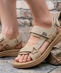 Java（ジャバ）の「【26SS新色登場！】《JaVaジャバコラボ》スポーティーストラップベルクロサンダル（サンダル）」