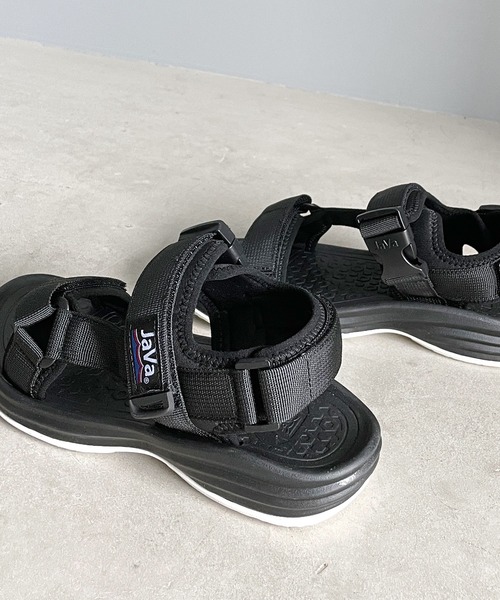 Java(ジャバ)の「《JaVaジャバコラボ》スポーティーストラップベルクロサンダル(サンダル・メンズ・ブラック/ブラック×ホワイト/ホワイト系その他/カモフラージュ・23.0cm/24.0cm/25.0cm/28.0cm/26.0cm/27.0cm)」の11枚目の写真
