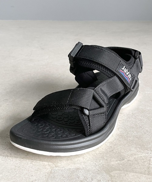 Java(ジャバ)の「《JaVaジャバコラボ》スポーティーストラップベルクロサンダル(サンダル・メンズ・ブラック/ブラック×ホワイト/ホワイト系その他/カモフラージュ・23.0cm/24.0cm/25.0cm/28.0cm/26.0cm/27.0cm)」の17枚目の写真