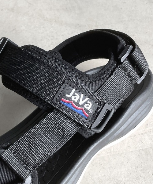 Java(ジャバ)の「《JaVaジャバコラボ》スポーティーストラップベルクロサンダル(サンダル・メンズ・ブラック/ブラック×ホワイト/ホワイト系その他/カモフラージュ・23.0cm/24.0cm/25.0cm/28.0cm/26.0cm/27.0cm)」の19枚目の写真