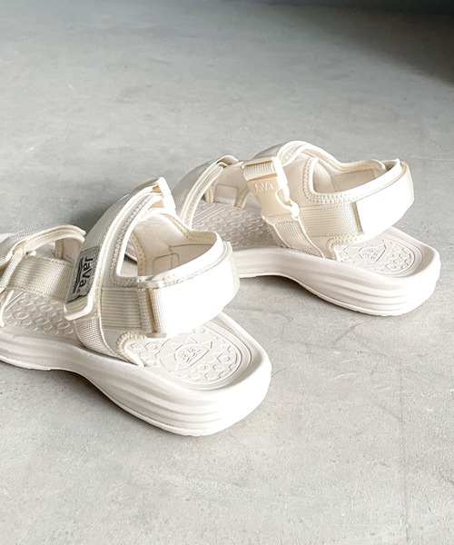 Java(ジャバ)の「《JaVaジャバコラボ》スポーティーストラップベルクロサンダル(サンダル・メンズ・ブラック/ブラック×ホワイト/ホワイト系その他/カモフラージュ・23.0cm/24.0cm/25.0cm/28.0cm/26.0cm/27.0cm)」の9枚目の写真