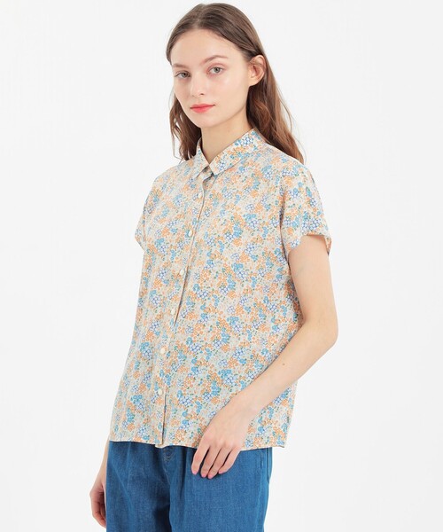MACKINTOSH PHILOSOPHY マッキントッシュ　花柄　ブラウス マッキントッシュフィロソフィー MACKINTOSH PHILOSOPHY
