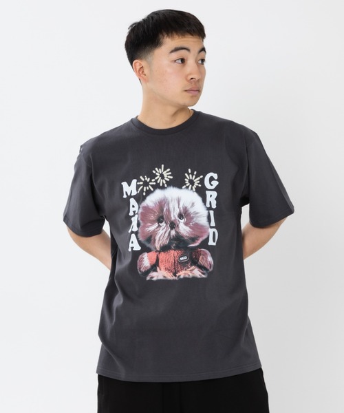 mahagrid/マハグリッド』SHAGGY TOY TEE/トイ 半袖 カットソー