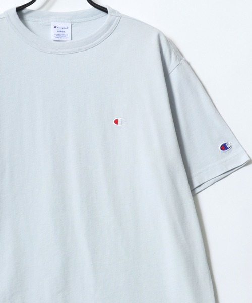 【Reigning Champ】ピクセルロゴ刺繍・半袖コットンＴシャツ Men's Graphic T Shirts, Sweaters, Hoodies | Reigning Champ