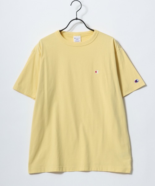 【関税込み】x Champion 刺繍入りコットンTシャツ Champion tシャツ Champion/チャンピオン コットンUSA カレッジ