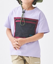 Daddy Oh Daddy（ダディーオーダディー）の「メッシュポケット付半袖Ｔシャツ（Tシャツ/カットソー・キッズ）」