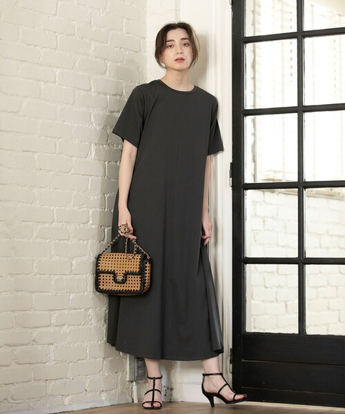 OPAQUE.CLIP(オペークドットクリップ)の「◆≪ヒルナンデス!で紹介≫ 異素材コンビチェーンショルダー(ショルダーバッグ・レディース・ブラック・00)」の15枚目の写真