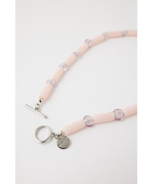 MOUSSY（マウジー）の「STONE BEADS ネックレス（ネックレス・レディース・ピンク/ブルー・FREE）」の9枚目の写真