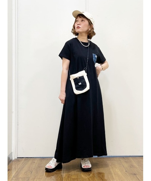 Lee（リー）の「【Lee】デニムポケットワンピース（ワンピース・レディース・ブラック・M/L）」の20枚目の写真