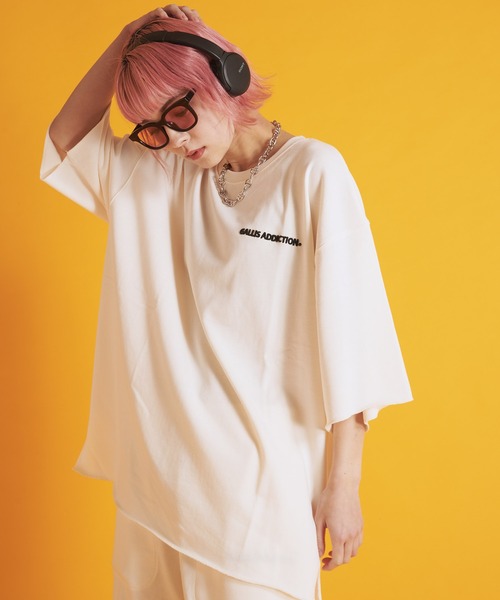 GALLIS ADDICTION（ガリスアディクション）の「GA ミニ裏毛 TEE（Tシャツ/カットソー・メンズ・ブラック/グレー/ホワイト・M/L）」の20枚目の写真