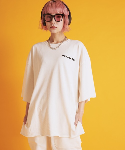 GALLIS ADDICTION（ガリスアディクション）の「GA ミニ裏毛 TEE（Tシャツ/カットソー・メンズ・ブラック/グレー/ホワイト・M/L）」の12枚目の写真