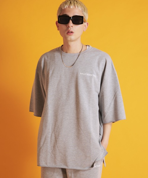 GALLIS ADDICTION（ガリスアディクション）の「GA ミニ裏毛 TEE（Tシャツ/カットソー・メンズ・ブラック/グレー/ホワイト・M/L）」の17枚目の写真