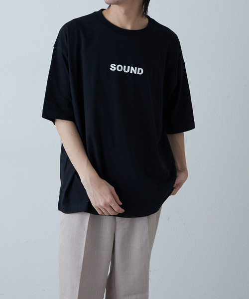 COLONY 2139(コロニートゥーワンスリーナイン)の「2139T(sound)(Tシャツ/カットソー・メンズ・ホワイト系その他/ブラック/ホワイト・MEDIUM/LARGE)」の14枚目の写真