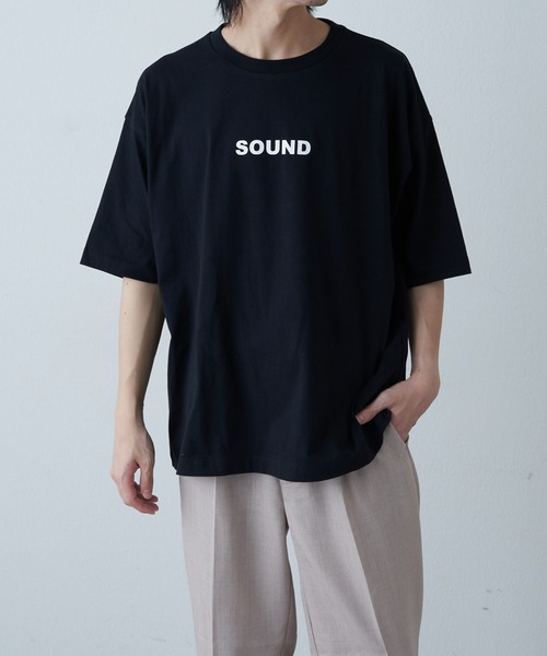 COLONY 2139(コロニートゥーワンスリーナイン)の「2139T(sound)(Tシャツ/カットソー・メンズ・ホワイト系その他/ブラック/ホワイト・MEDIUM/LARGE)」の11枚目の写真