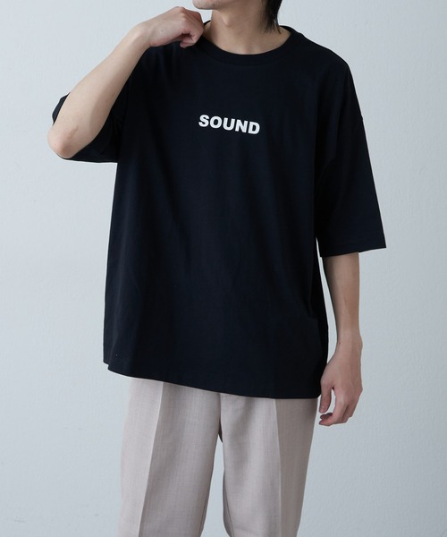 COLONY 2139(コロニートゥーワンスリーナイン)の「2139T(sound)(Tシャツ/カットソー・メンズ・ホワイト系その他/ブラック/ホワイト・MEDIUM/LARGE)」の15枚目の写真