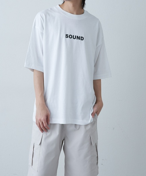 COLONY 2139(コロニートゥーワンスリーナイン)の「2139T(sound)(Tシャツ/カットソー・メンズ・ホワイト系その他/ブラック/ホワイト・MEDIUM/LARGE)」の16枚目の写真