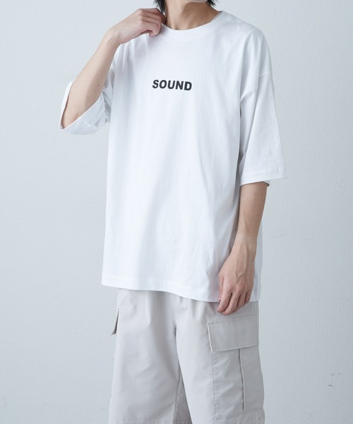 COLONY 2139(コロニートゥーワンスリーナイン)の「2139T(sound)(Tシャツ/カットソー・メンズ・ホワイト系その他/ブラック/ホワイト・MEDIUM/LARGE)」の17枚目の写真