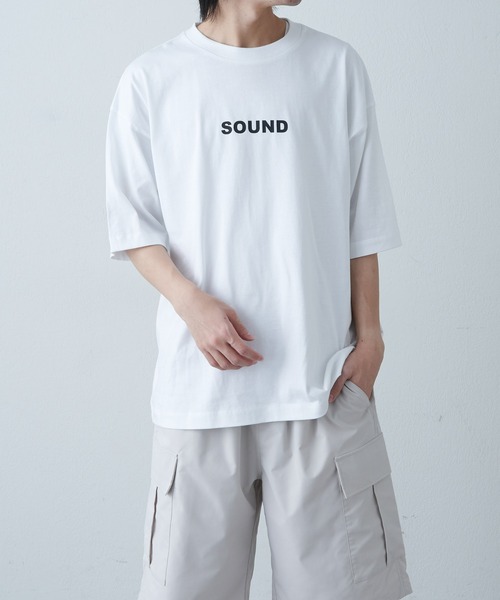 COLONY 2139(コロニートゥーワンスリーナイン)の「2139T(sound)(Tシャツ/カットソー・メンズ・ホワイト系その他/ブラック/ホワイト・MEDIUM/LARGE)」の21枚目の写真