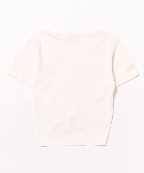 ANAP GｉRL（アナップガール）の「シャーリングトップスカットソー（Tシャツ/カットソー・キッズ・グリーン/アイボリー/ピンク・S/M/XS）」の18枚目の写真