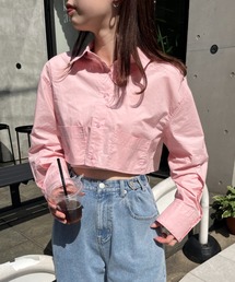 [mline]BACKロゴショートシャツ