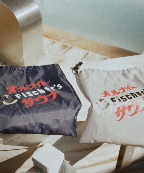 FREAK'S STORE（フリークスストア）の「SAUVENIR×Fischer's/サウベニア×フィッシャーズ 別注 SAUVENIR Fischer's SAUNA SET フェスセット サウナセット（その他・メンズ・ネイビー/グレー・ﾌﾘ-）」の8枚目の写真