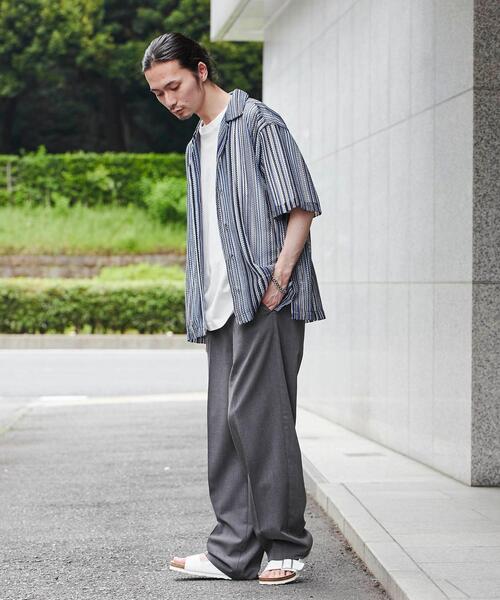 coen(コーエン)の「センタープレス2タックルーズテーパードスラックス(スラックス・メンズ・オリーブ/ダークグレー/ブラック/ベージュ・L/XL/M/S)」の12枚目の写真