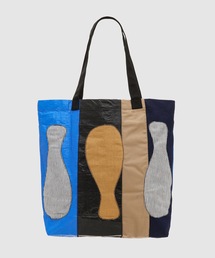 KHOKI（コッキ）の「Color-block vinyl tote bag（トートバッグ）」 - WEAR